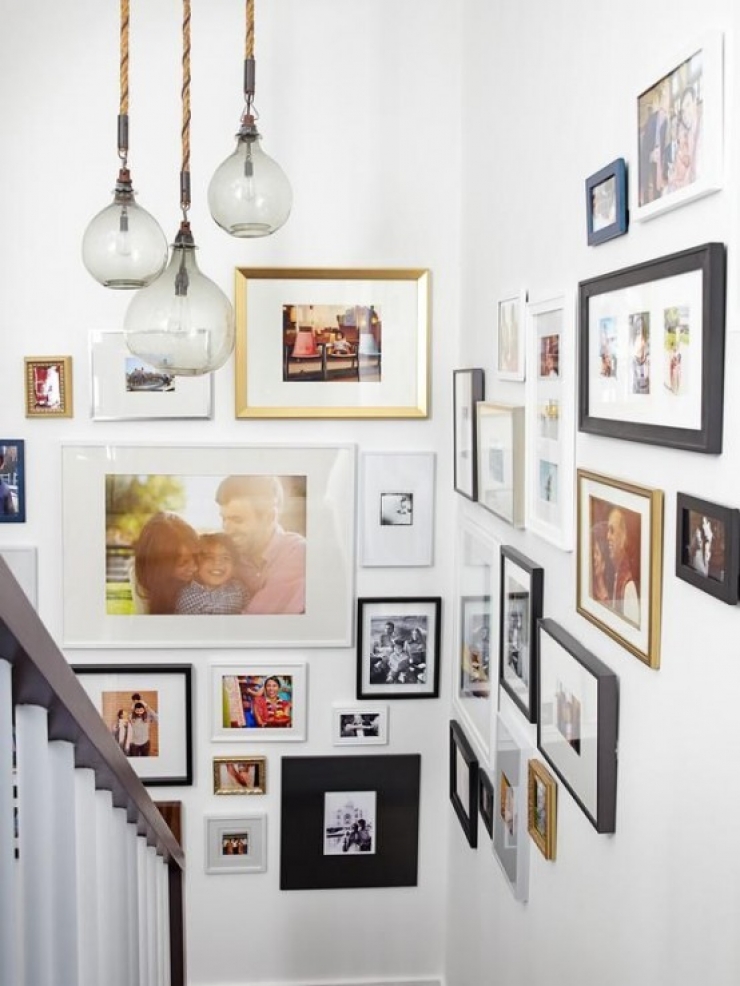 Illustration de l'article : 90 idées de génie pour afficher vos plus jolies photos sur vos murs...
