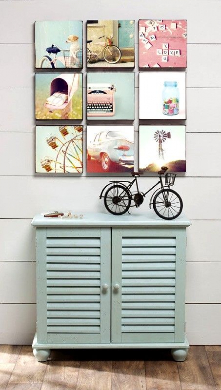 Illustration de l'article : 90 idées de génie pour afficher vos plus jolies photos sur vos murs...