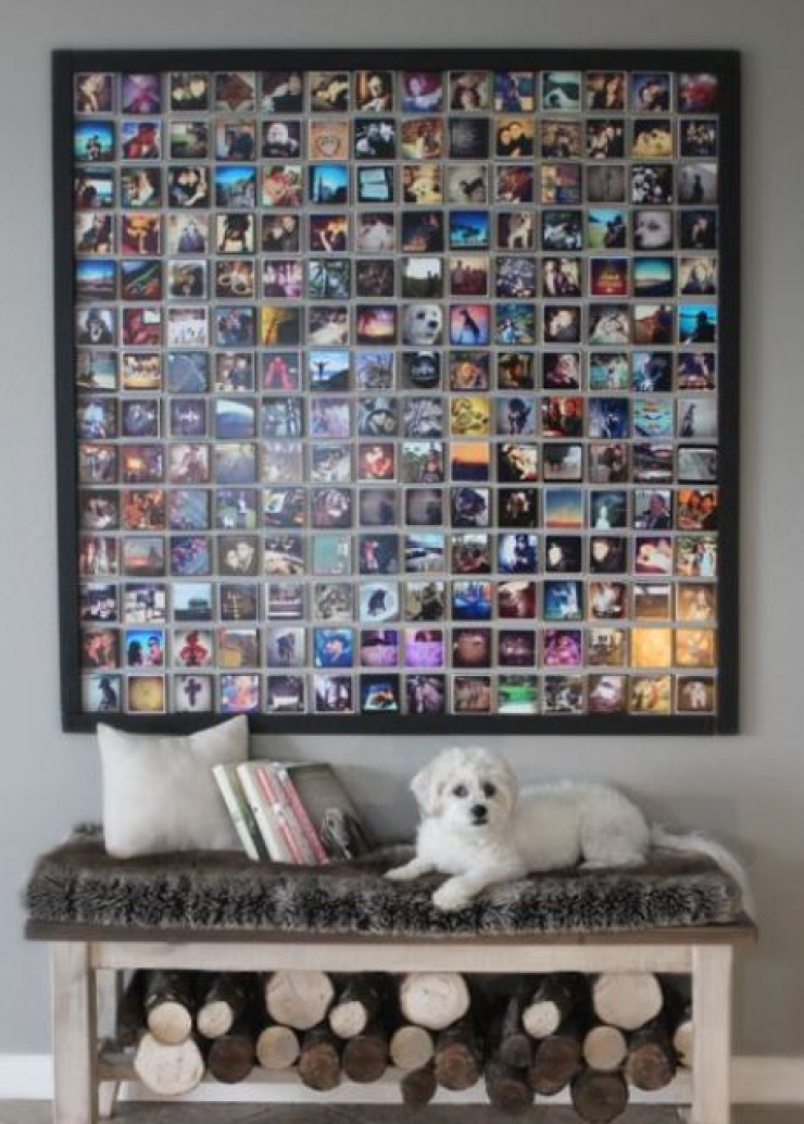 Illustration de l'article : 90 idées de génie pour afficher vos plus jolies photos sur vos murs...