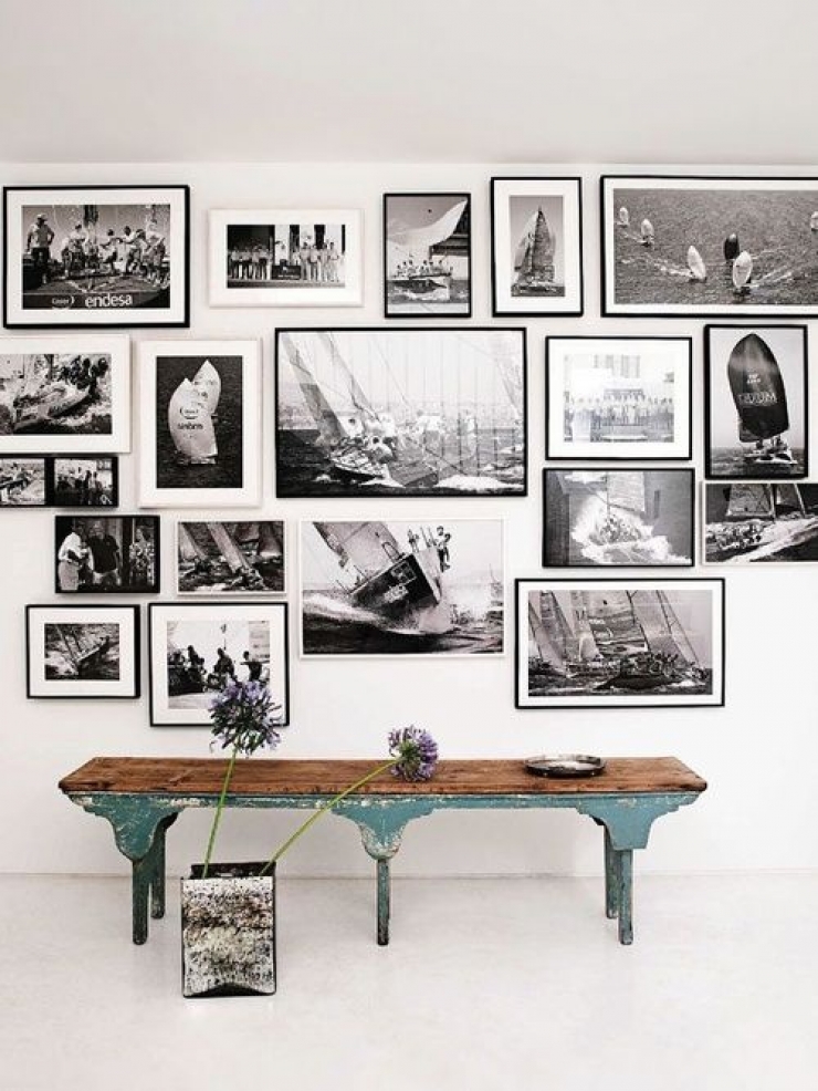 Illustration de l'article : 90 idées de génie pour afficher vos plus jolies photos sur vos murs...