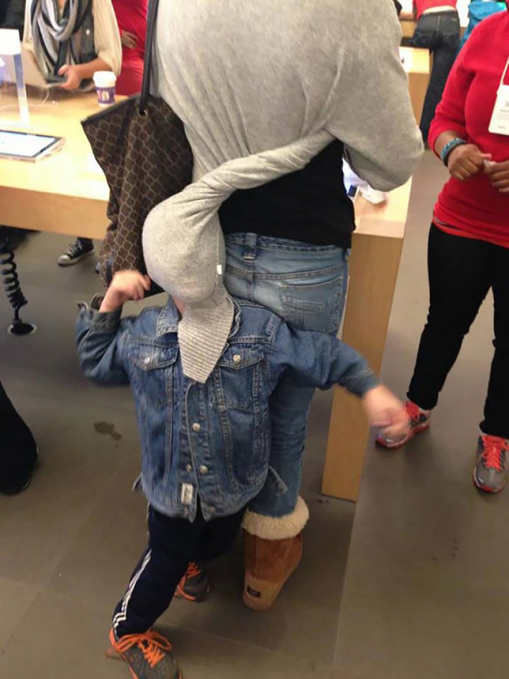 Illustration de l'article : 28 photos qui prouvent qu'un parent doit TOUJOURS avoir un oeil sur ses enfants...