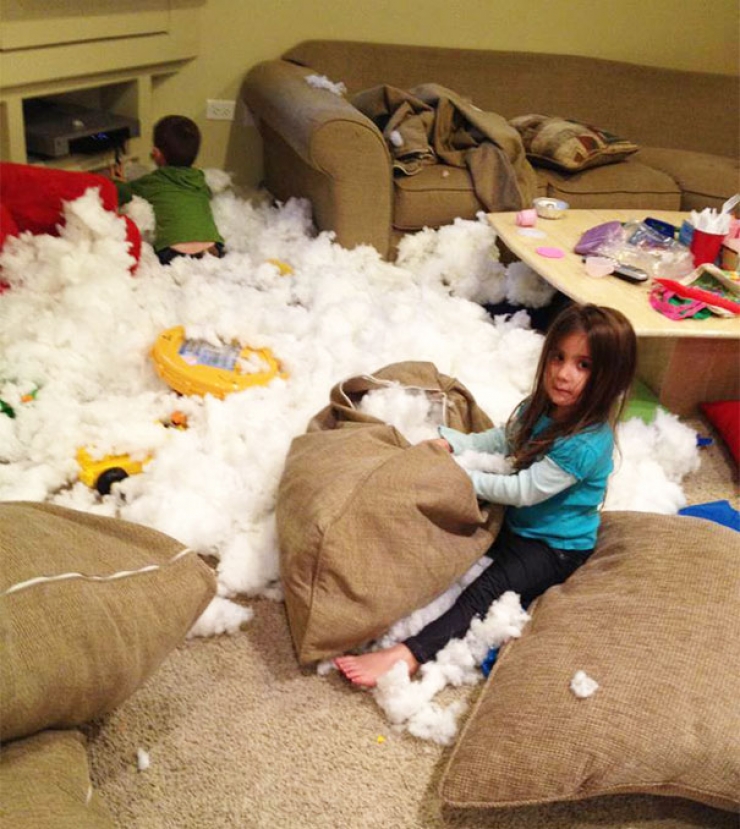 Illustration de l'article : 28 photos qui prouvent qu'un parent doit TOUJOURS avoir un oeil sur ses enfants...
