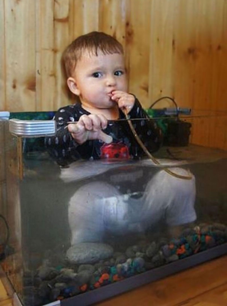 Illustration de l'article : 28 photos qui prouvent qu'un parent doit TOUJOURS avoir un oeil sur ses enfants...