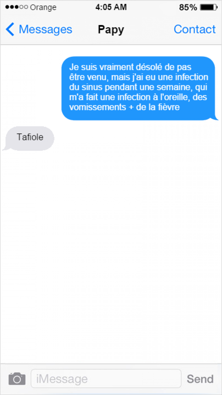 Illustration de l'article : Top 8 des SMS envoyés par nos grands parents, attention c'est du lourd !