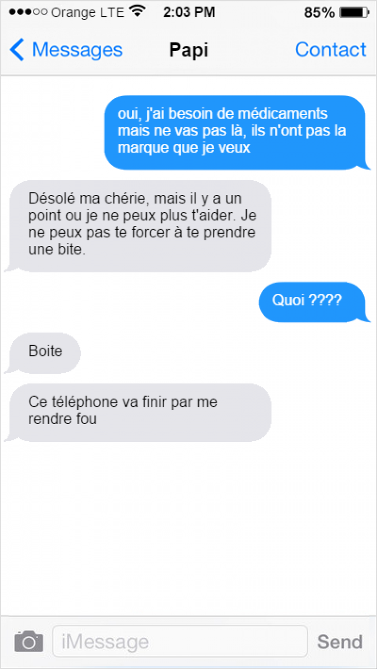 Illustration de l'article : Top 8 des SMS envoyés par nos grands parents, attention c'est du lourd !