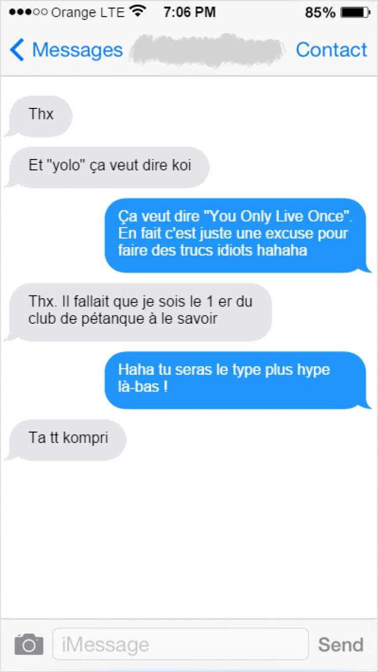 Illustration de l'article : Top 8 des SMS envoyés par nos grands parents, attention c'est du lourd !