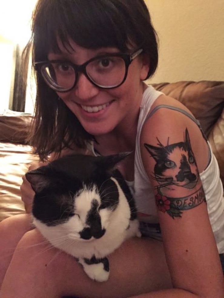 Illustration de l'article : Ces personnes qui ont choisi de se faire tatouer les portraits de leurs chats adorés