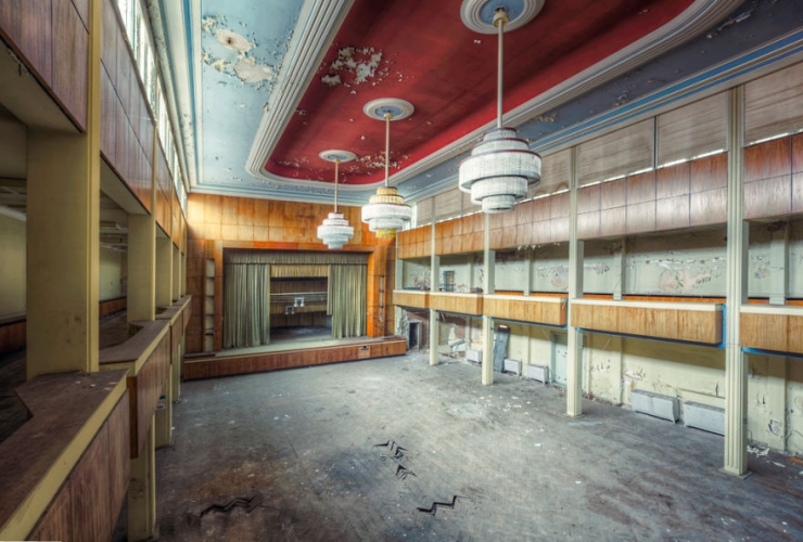 Illustration de l'article : Il parcourt l'Europe et photographie des lieux abandonnés ou ne s'aventurent pas les touristes…