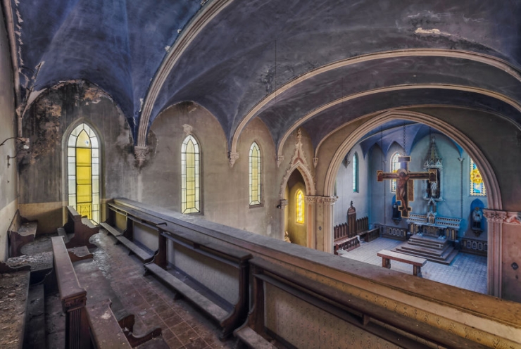 Illustration de l'article : Il parcourt l'Europe et photographie des lieux abandonnés ou ne s'aventurent pas les touristes…