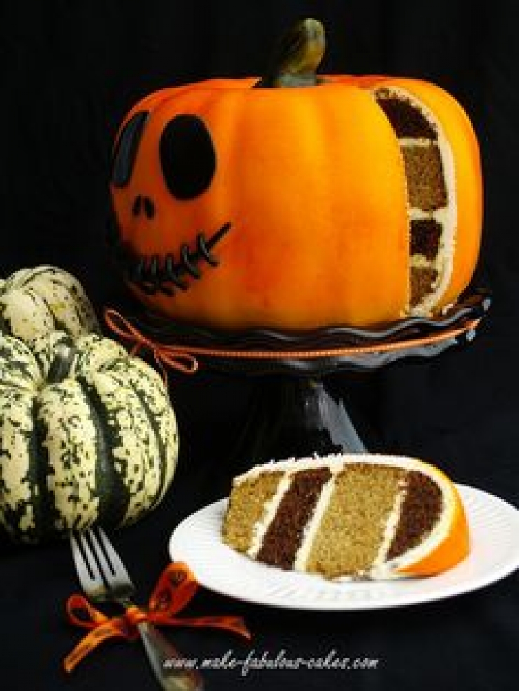 Illustration de l'article : Sélection de 35 gâteaux insolites pour Halloween... Ca donne des idées ! 