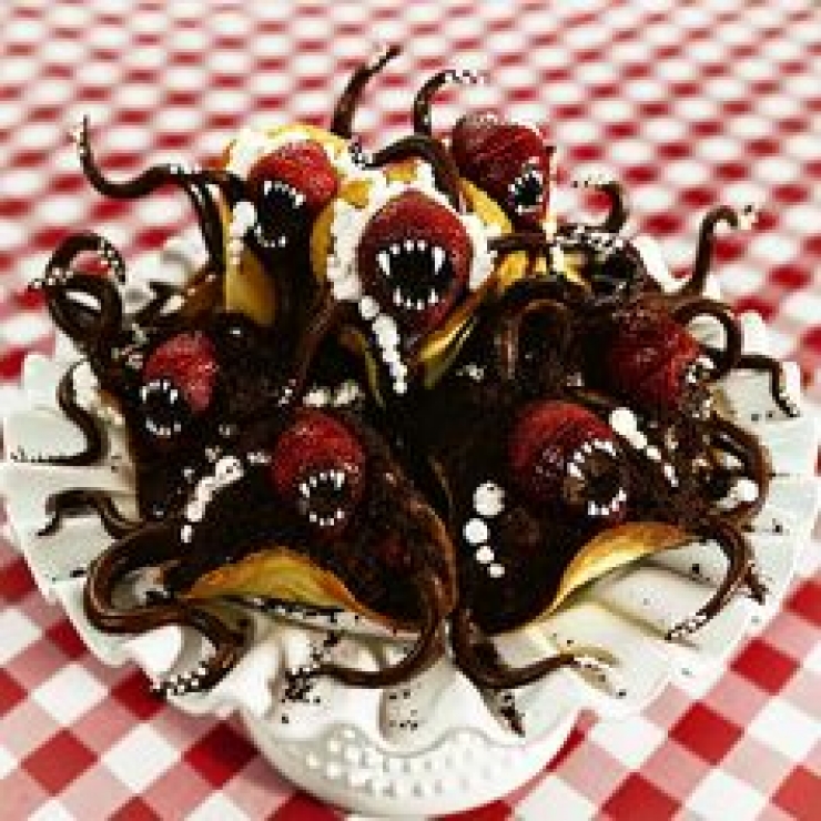 Illustration de l'article : Sélection de 35 gâteaux insolites pour Halloween... Ca donne des idées ! 