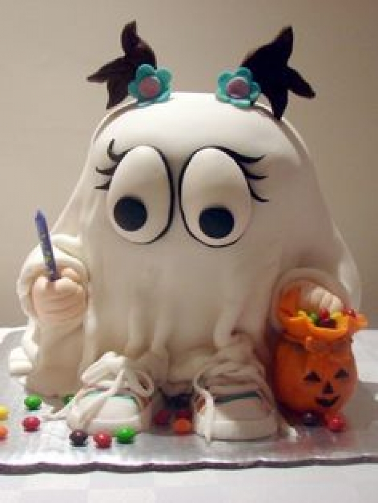 Illustration de l'article : Sélection de 35 gâteaux insolites pour Halloween... Ca donne des idées ! 