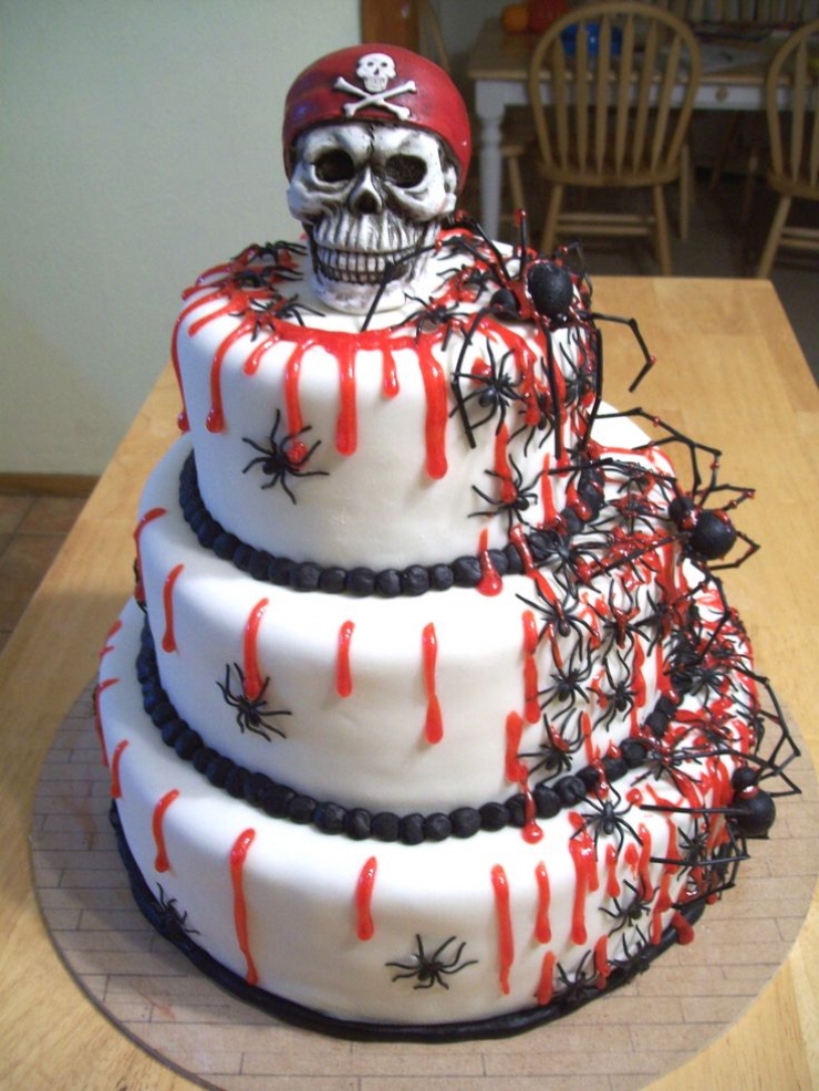Illustration de l'article : Sélection de 35 gâteaux insolites pour Halloween... Ca donne des idées ! 