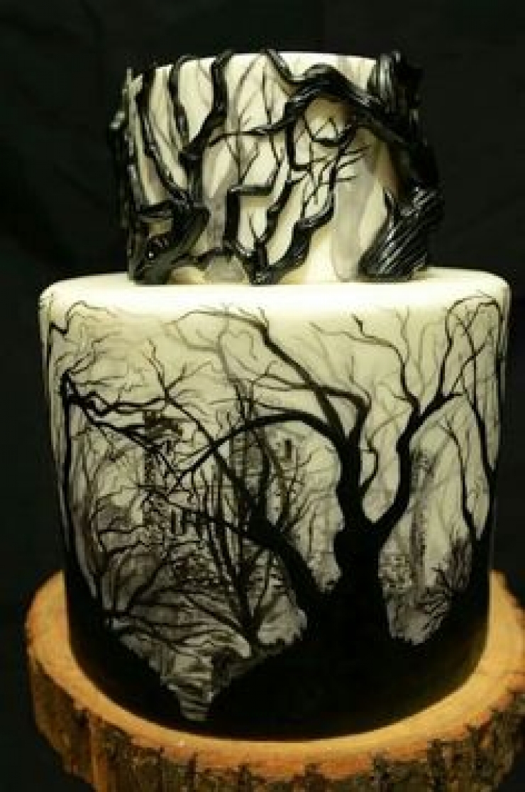 Illustration de l'article : Sélection de 35 gâteaux insolites pour Halloween... Ca donne des idées ! 