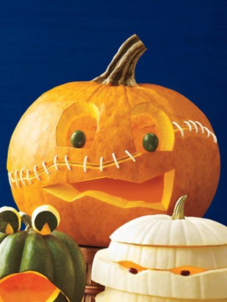 Illustration de l'article : 50 photos pour vous aider à décorer vos citrouilles pour Halloween...