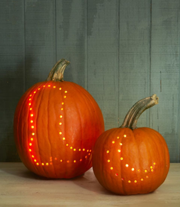 Illustration de l'article : 50 photos pour vous aider à décorer vos citrouilles pour Halloween...