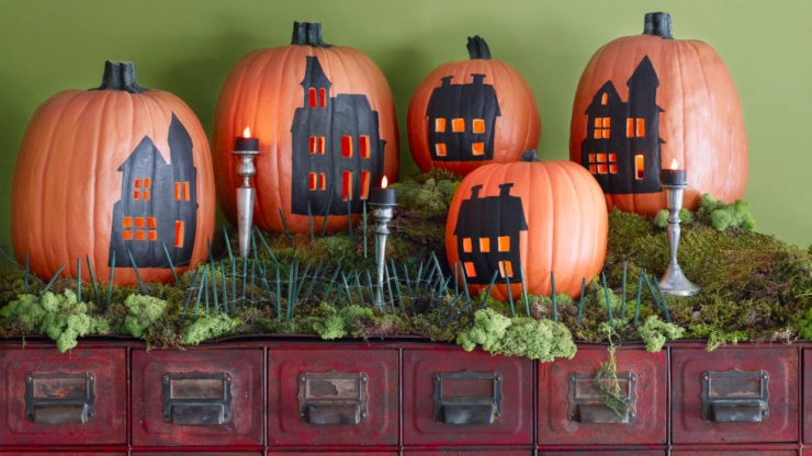 Illustration de l'article : 50 photos pour vous aider à décorer vos citrouilles pour Halloween...