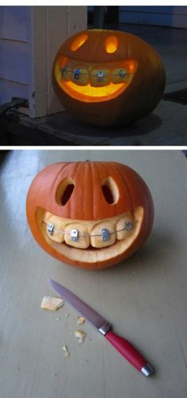 Illustration de l'article : 50 photos pour vous aider à décorer vos citrouilles pour Halloween...