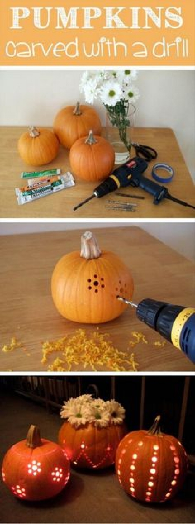 Illustration de l'article : 50 photos pour vous aider à décorer vos citrouilles pour Halloween...