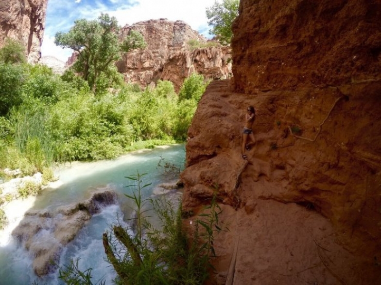 Illustration de l'article : Les chutes d&rsquo;Havasu, la beaut&eacute; sur terre qui  vaut absolument le d&eacute;tour   