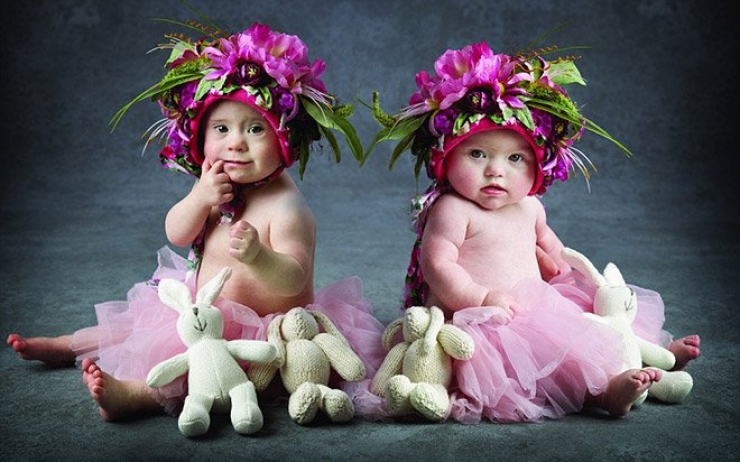 Illustration de l'article : Atteints de trisomie 21, ces bébés sont tout simplement magnifiques dans ce calendrier caritatif...