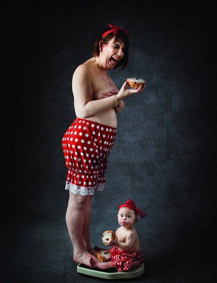 Illustration de l'article : Atteints de trisomie 21, ces bébés sont tout simplement magnifiques dans ce calendrier caritatif...