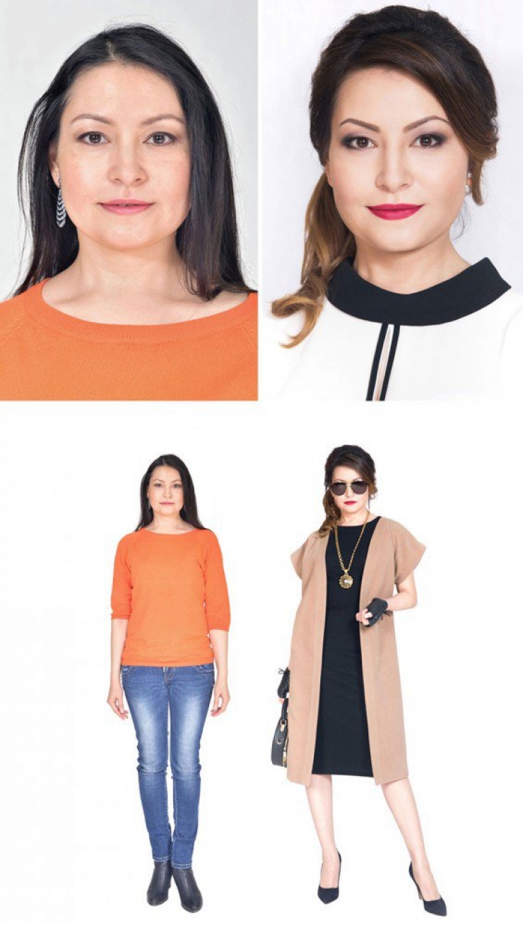 Illustration de l'article : Une quinzaine de femme complètement relookées grâce à un talentueux styliste russe !