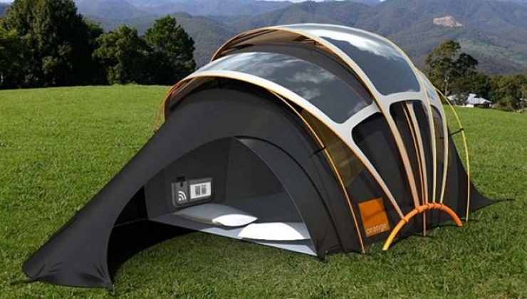 Illustration de l'article : Solar Concept Tent: La tente qui est sens&eacute;e r&eacute;volutionner le monde du camping !