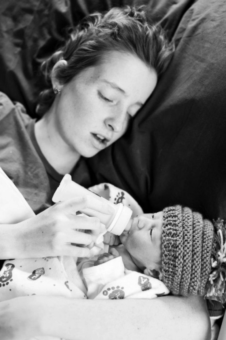 Illustration de l'article : Ils savent que cette maman de 17 ans va d&eacute;c&eacute;der en sortant de la salle d'accouchement...C'&eacute;tait pr&eacute;vu !