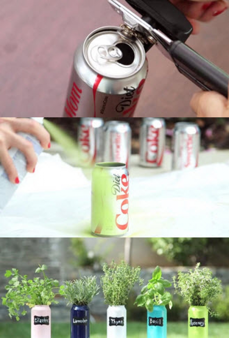 Illustration de l'article : Elle utilise des fourchettes en plastique qu'elle plante dans son jardin ! Une id&eacute;e de g&eacute;nie...