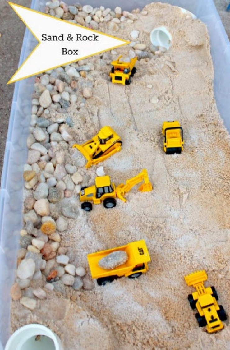 Illustration de l'article : 12 idées pour faire plaisir à vos enfants avec un bac à sable original !