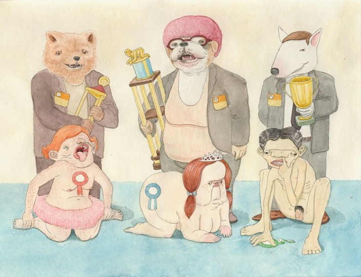 Illustration de l'article : Humour grinçant et criant de vérité pour dénoncer les agissements contre les animaux... Inversons les rôles !
