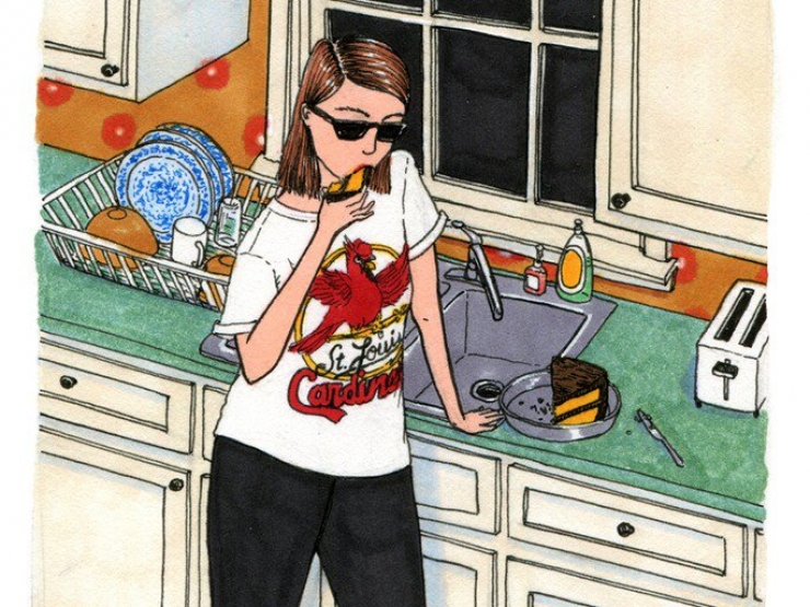 Illustration de l'article : Ces 15 illustrations montrent comment sont vraiment les filles au quotidien !