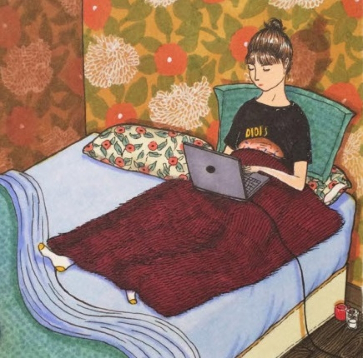 Illustration de l'article : Ces 15 illustrations montrent comment sont vraiment les filles au quotidien !