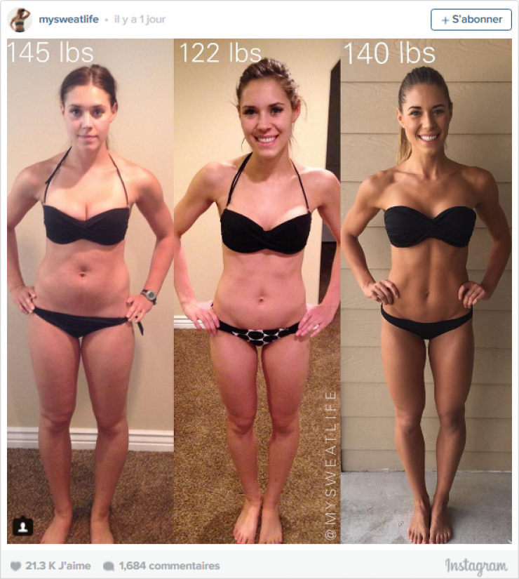 Illustration de l'article : Avec une simple photo, cette blogueuse d&eacute;truit toutes vos id&eacute;es pr&eacute;con&ccedil;ues sur votre poids !