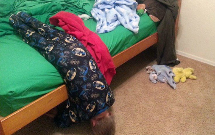 Illustration de l'article : Les enfants sont capables de s'endormir n'importe o&ugrave;. La preuve avec ces 25 photos !