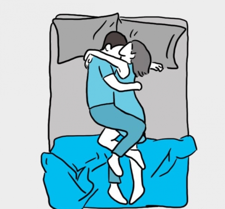 Illustration de l'article : La position dans laquelle vous dormez r&eacute;v&egrave;le TOUT sur votre relation amoureuse ! Ce qu'il faut savoir: 
