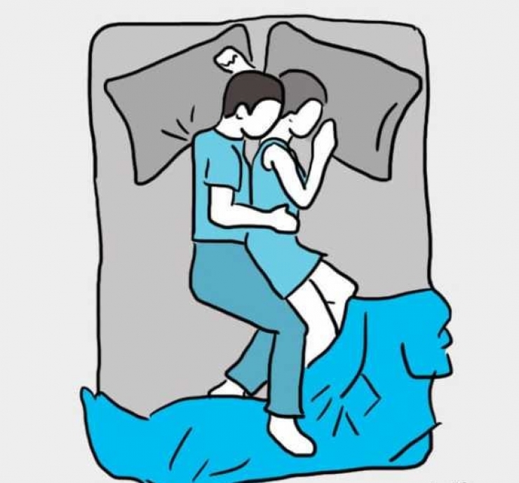 Illustration de l'article : La position dans laquelle vous dormez r&eacute;v&egrave;le TOUT sur votre relation amoureuse ! Ce qu'il faut savoir: 