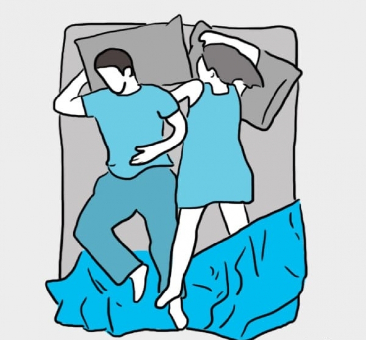 Illustration de l'article : La position dans laquelle vous dormez r&eacute;v&egrave;le TOUT sur votre relation amoureuse ! Ce qu'il faut savoir: 