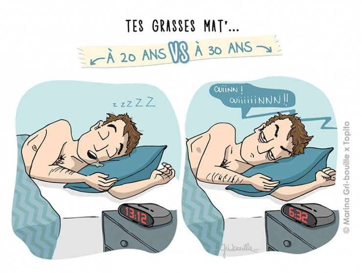 Illustration de l'article : 20 ans Vs 30 ans: Ces 9 illustrations prouvent que la vie a bien changée...