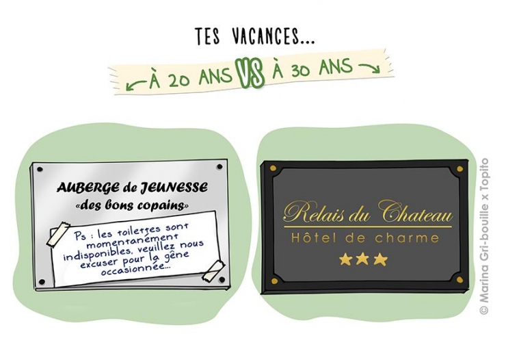 Illustration de l'article : 20 ans Vs 30 ans: Ces 9 illustrations prouvent que la vie a bien changée...