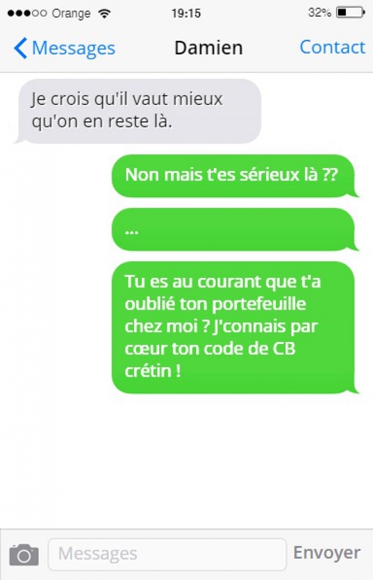 Illustration de l'article : Les 12 pires façons de rompre par SMS