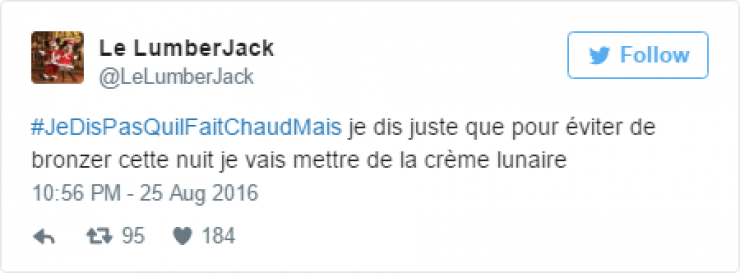 Illustration de l'article : #JeDisPAsQuilFaitChaudMais: 35 tweets tordants autour de ce hashtag caniculaire...