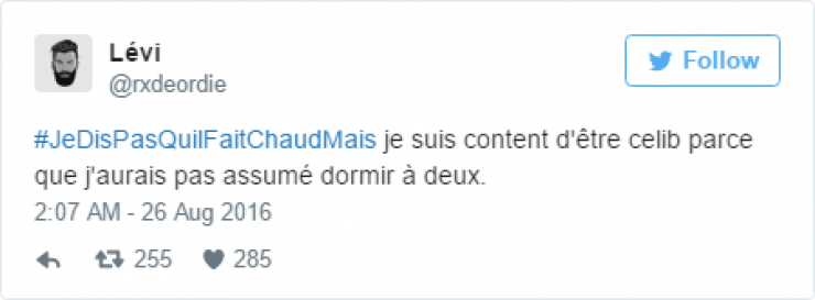 Illustration de l'article : #JeDisPAsQuilFaitChaudMais: 35 tweets tordants autour de ce hashtag caniculaire...