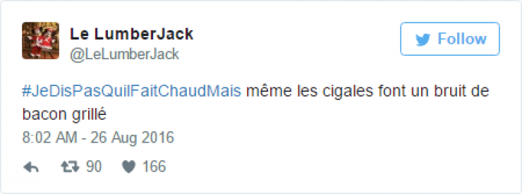 Illustration de l'article : #JeDisPAsQuilFaitChaudMais: 35 tweets tordants autour de ce hashtag caniculaire...