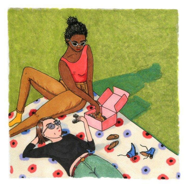 Illustration de l'article : Le vrai quotidien des filles, résumé à travers 15 illustrations adorables...