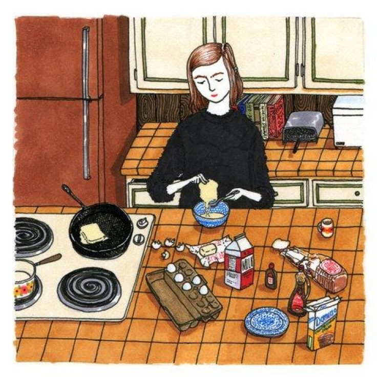 Illustration de l'article : Le vrai quotidien des filles, résumé à travers 15 illustrations adorables...