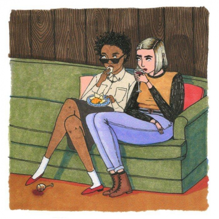 Illustration de l'article : Le vrai quotidien des filles, résumé à travers 15 illustrations adorables...