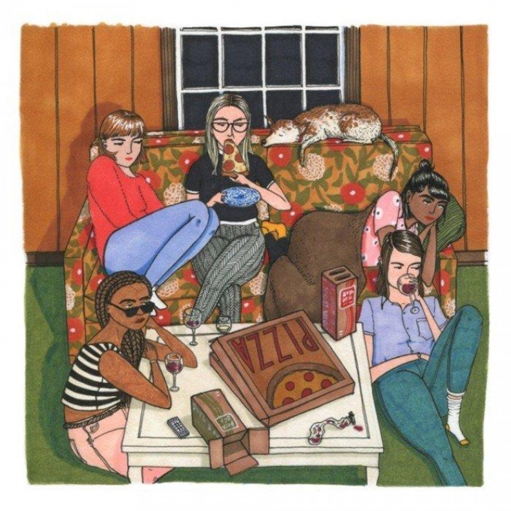 Illustration de l'article : Le vrai quotidien des filles, résumé à travers 15 illustrations adorables...