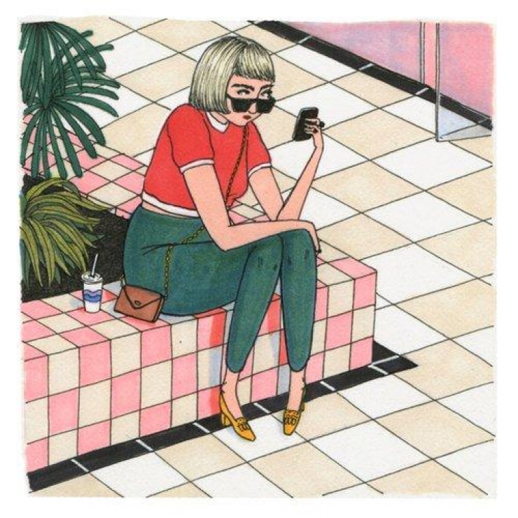 Illustration de l'article : Le vrai quotidien des filles, résumé à travers 15 illustrations adorables...